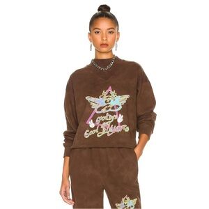 Boys Lie brown crew neck